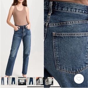 AGOLDE 90s Pinch Waist Straight Jeans, Size 30